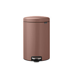 NEWICON SATIN TAUPE PEDALLI ÇÖP KUTUSU 20L - BRABANTIA