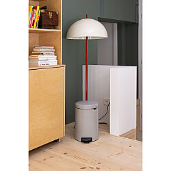 NEWICON SOFT GREY PEDALLI ÇÖP KUTUSU 12L - BRABANTIA (1)