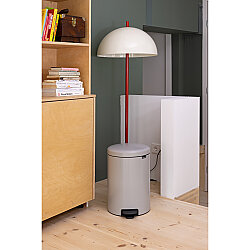 NEWICON SOFT GREY PEDALLI ÇÖP KUTUSU 20L - BRABANTIA (1)