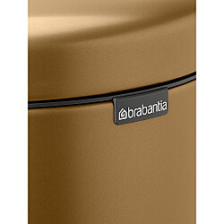NEWICON WARM BRASS PEDALLI ÇÖP KUTUSU 5L - 4