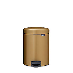 NEWICON WARM BRASS PEDALLI ÇÖP KUTUSU 5L - BRABANTIA