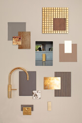  NEWICON WARM GOLD PEDALLI ÇÖP KUTUSU 30L - 5