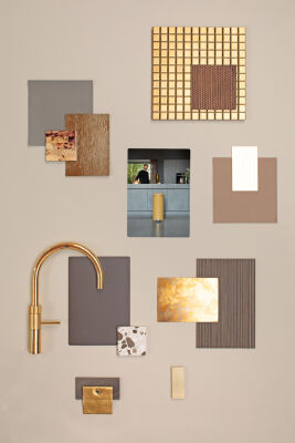  NEWICON WARM GOLD PEDALLI ÇÖP KUTUSU 30L - 5