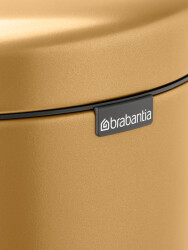  NEWICON WARM GOLD PEDALLI ÇÖP KUTUSU 30L - 3