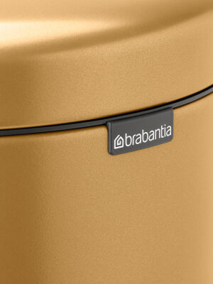  NEWICON WARM GOLD PEDALLI ÇÖP KUTUSU 30L - 3