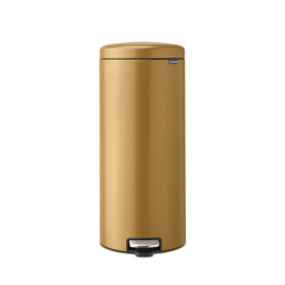  NEWICON WARM GOLD PEDALLI ÇÖP KUTUSU 30L - 1