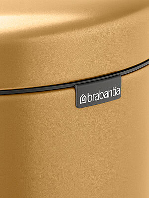  NEWICON WARM GOLD PEDALLI ÇÖP KUTUSU 5L - 4