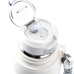 OKADI BARDAK KAPAKLI BEYAZ PASLANMAZ ÇELİK TERMOS 750ML - TANTİTONİ (1)