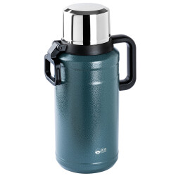 OKADI BARDAK KAPAKLI MAVİ PASLANMAZ ÇELİK TERMOS 3.5L - TANTİTONİ