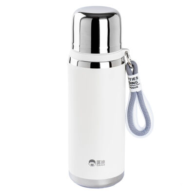 OKADI BEYAZ LEISURE PASLANMAZ ÇELİK TERMOS 700ML - 1