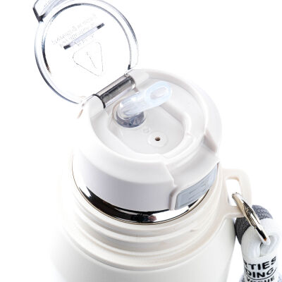 OKADI BEYAZ LEISURE PASLANMAZ ÇELİK TERMOS 700ML - 2