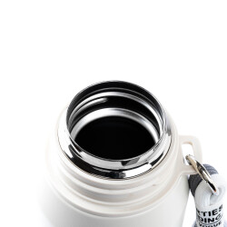 OKADI BEYAZ LEISURE PASLANMAZ ÇELİK TERMOS 700ML - 4