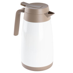 OKADI BEYAZ PASLANMAZ ÇELİK ÇAY TERMOSU 1L - TANTİTONİ