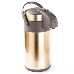 -OKADI DÜĞMELİ GOLD PASLANMAZ ÇELİK TERMOS 4L - Tantitoni