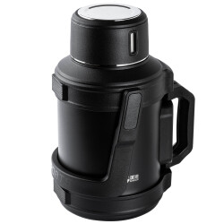 OKADI OUTDOOR SİYAH KULPLU PASLANMAZ ÇELİK TERMOS 3L - TANTİTONİ