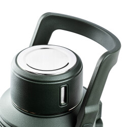 OKADI OUTDOOR YEŞİL KULPLU PASLANMAZ ÇELİK TERMOS 4L - TANTİTONİ (1)