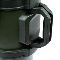 OKADI OUTDOOR YEŞİL KULPLU PASLANMAZ ÇELİK TERMOS 4L - 3