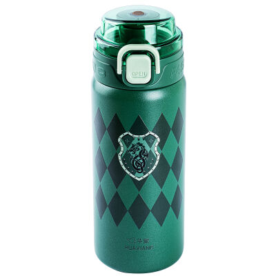 OKADI YEŞİL DESENLİ PASLANMAZ ÇELİK TERMOS 380ML - 1