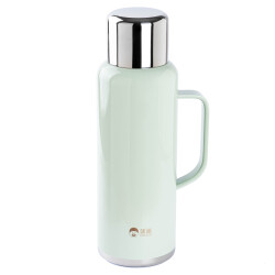 OKADI YEŞİL PASLANMAZ ÇELİK YAN TUTACAKLI SÜZGEÇLİ TERMOS 900ML - TANTİTONİ