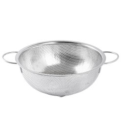 PASLANMAZ ÇELİK TUTACAKLI SÜZGEÇ 25,4CM - TANTİTONİ