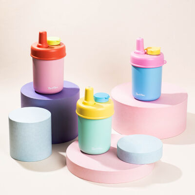 PEMBE 2Sİ 1 ARADA KAPAKLI TERMOS BARDAK 480ML - 7