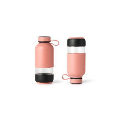 PEMBE BOROSİLİKAT ON THE GO SU ŞİŞESİ 500ML - 4