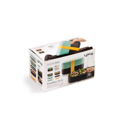 PEMBE ÇİFT KATLI YEMEK TAŞIMA KABI 2 X 0,5L - 4