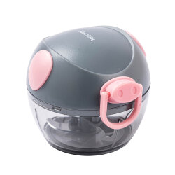 PEMBE GRİ KÜÇÜK PRATİK DOĞRAYICI 180ML - Tantitoni