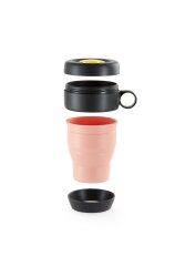PEMBE KATLANIR SİLİKON MUG TO GO - 4