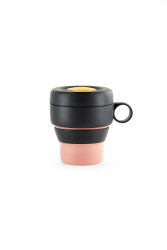 PEMBE KATLANIR SİLİKON MUG TO GO - LEKUE