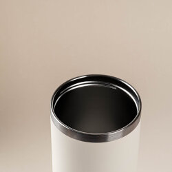 PEMBE PASLANMAZ ÇELİK KATLANIR PİPETLİ TERMOS BARDAK 1.2L - 3