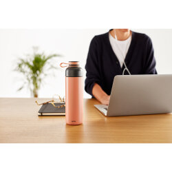 PEMBE PASLANMAZ ÇELİK TERMOS ŞİŞE 500ML - 3