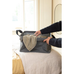 PEPPER BLACK KATLANABİLİR ÇAMAŞIR SEPETİ 35L - 3