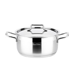 PREMIUM PASLANMAZ ÇELİK DERİN TENCERE 20X10CM - Tantitoni