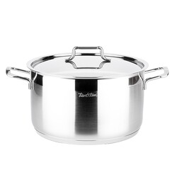 PREMIUM PASLANMAZ ÇELİK DERİN TENCERE 24X14CM - Tantitoni