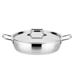 PREMIUM PASLANMAZ ÇELİK SIĞ TENCERE 24CM - Tantitoni