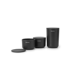 BRABANTIA - RENEW DARK GREY 3LÜ KAPAKLI PLASTİK DÜZENLEYİCİ (1)