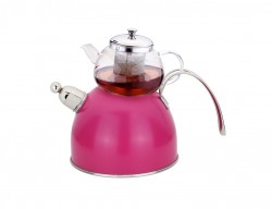 S S PEMBE DÜDÜKLÜ ÇAYDANLIK TK. 980ML 2300ML - TANTİTONİ