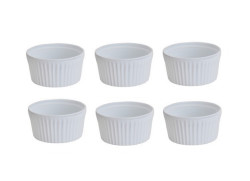 SERAMİK 6LI YUVARLAK FIRIN KABI 10CM - TANTİTONİ