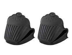 SİLİKON FÜME 2Lİ CUPCAKE ŞEKİLLİ FIRIN ELDİVENİ - TANTİTONİ