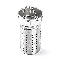 SİYAH ÇİFT KATMANLI SÜZGEÇLİ PASLANMAZ ÇELİK TERMOS 800ML - 5