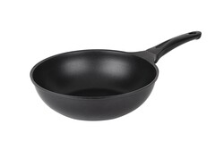 SİYAH DÖKÜM YANMAZ YAPIŞMAZ KAPLAMALI WOK TAVA 28CM - Tantitoni