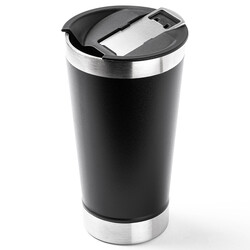 SİYAH PASLANMAZ ÇELİK TERMOS BARDAK 502ML - Tantitoni