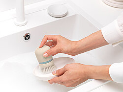 SOFT BEIGE SABUN HAZNELİ BULAŞIK FIRÇASI - 4