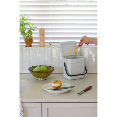 SORT&GO LIGHT GREY ÇÖP KUTUSU 3L - 2