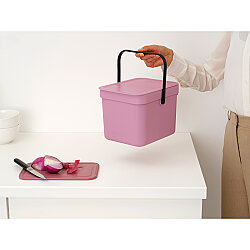 SORT&GO LILAC PINK ÇÖP KOVASI 6L - BRABANTIA (1)