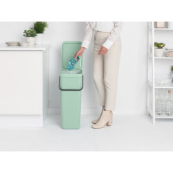 SORT&GO RECYCLE JADE GREEN ÇÖP KOVASI 40L - BRABANTIA (1)