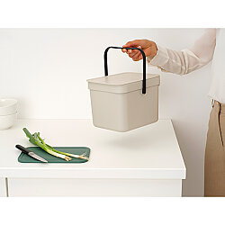 SORT&GO SOFT BEIGE ÇÖP KOVASI 6L - BRABANTIA (1)