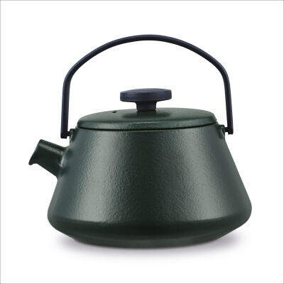 T-TIME PINE GREEN DEMİR DÖKÜM DEMLİK - 1