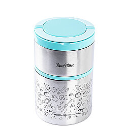TANTİTONİ MAVİ 2 KATLI YEMEK TERMOSU 930ML - Tantitoni